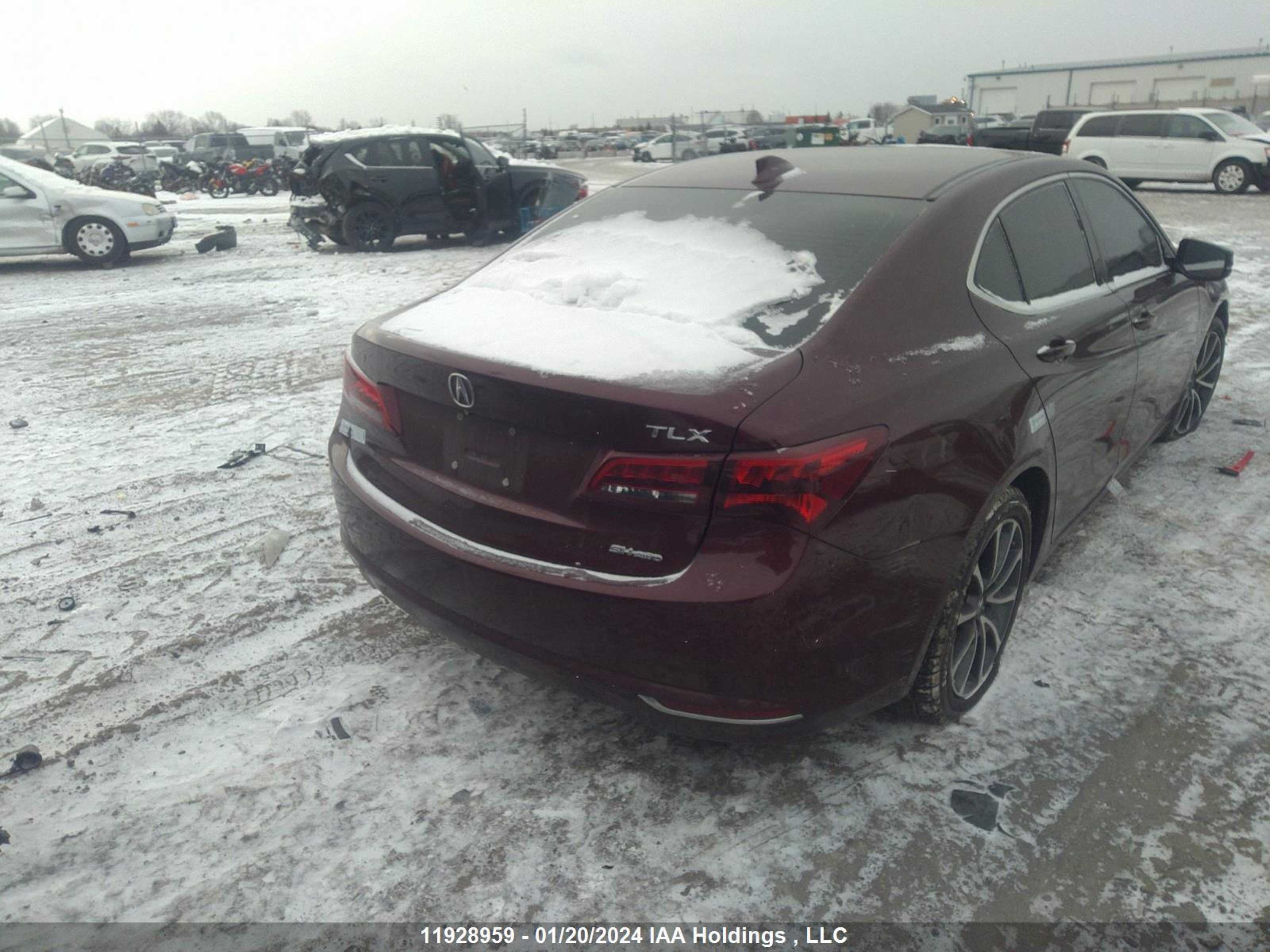 Photo 3 VIN: 19UUB3F59FA800901 - ACURA TLX 