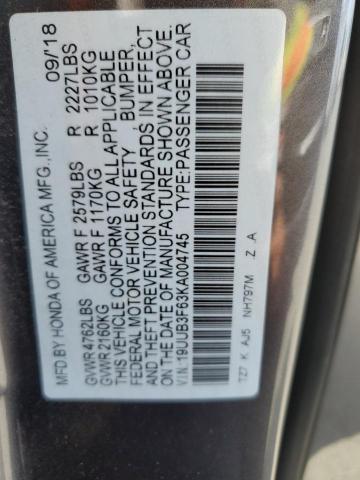 Photo 11 VIN: 19UUB3F63KA004745 - ACURA TLX 