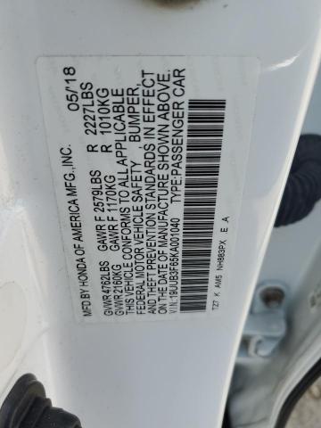 Photo 11 VIN: 19UUB3F65KA001040 - ACURA TLX TECHNO 