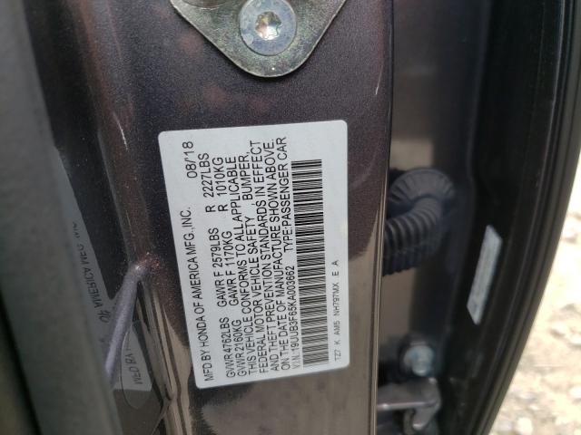 Photo 9 VIN: 19UUB3F65KA003662 - ACURA TLX TECHNO 