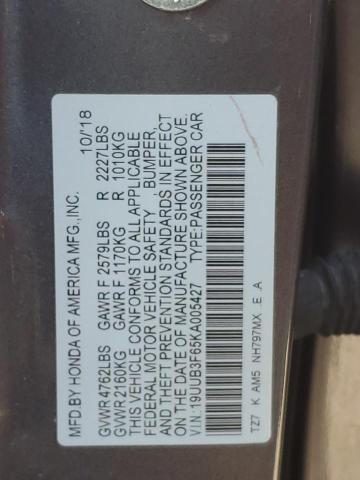 Photo 11 VIN: 19UUB3F65KA005427 - ACURA TLX TECHNO 