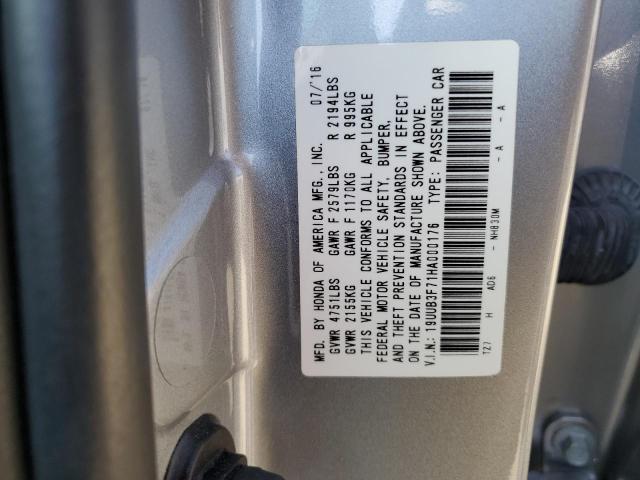 Photo 11 VIN: 19UUB3F71HA000176 - ACURA TLX ADVANC 