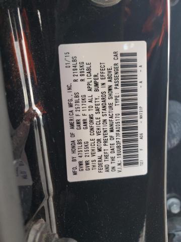 Photo 11 VIN: 19UUB3F77FA005170 - ACURA TLX ADVANC 