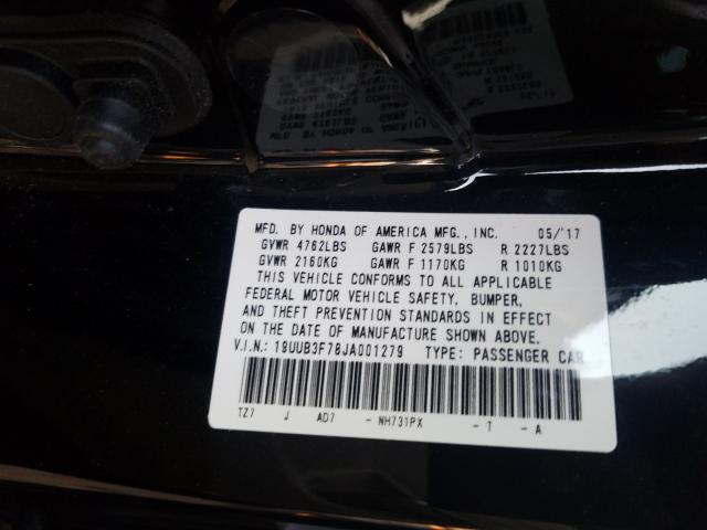 Photo 9 VIN: 19UUB3F78JA001279 - ACURA TLX ADVANC 