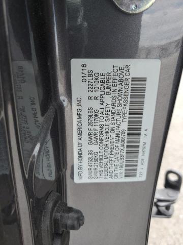 Photo 12 VIN: 19UUB3F7XJA006709 - ACURA TLX ADVANC 