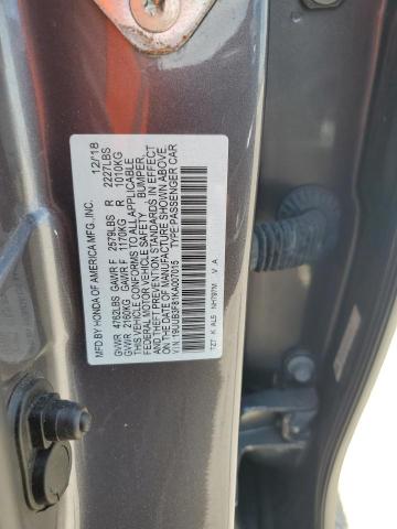 Photo 11 VIN: 19UUB3F81KA007015 - ACURA TLX ADVANC 