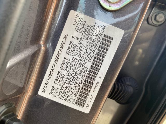 Photo 9 VIN: 19UUB3F88LA002007 - ACURA TLX ADVANC 