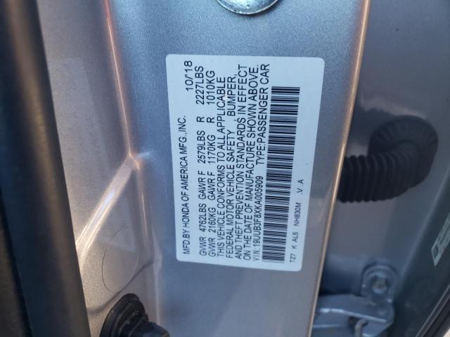 Photo 11 VIN: 19UUB3F8XKA005909 - ACURA TLX ADVANC 