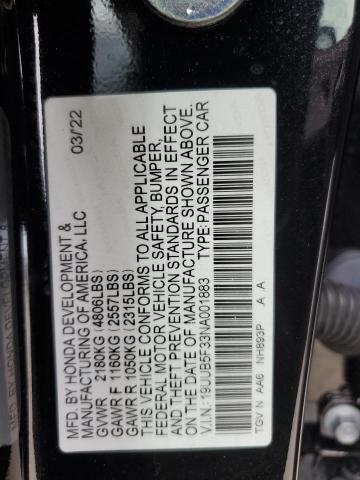 Photo 11 VIN: 19UUB5F33NA001883 - ACURA TLX 