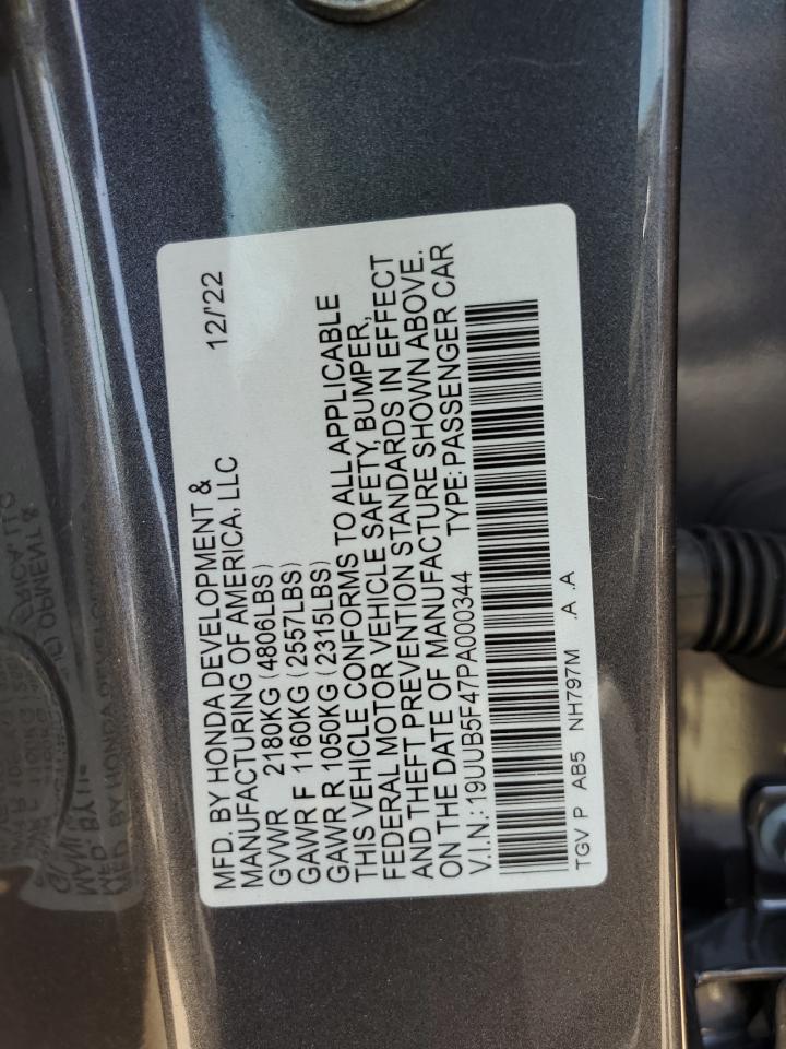 Photo 12 VIN: 19UUB5F47PA000344 - ACURA TLX 