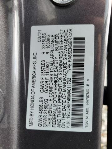 Photo 11 VIN: 19UUB5F49MA011762 - ACURA TLX 