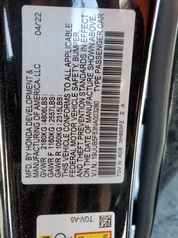 Photo 11 VIN: 19UUB5F53NA003280 - ACURA TLX 