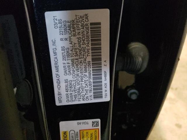 Photo 12 VIN: 19UUB5F58MA012569 - ACURA TLX TECH A 