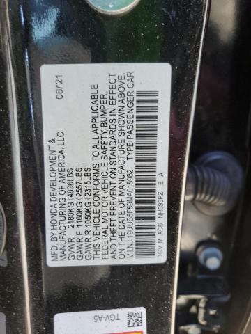 Photo 12 VIN: 19UUB5F59MA015982 - ACURA TLX TECH A 