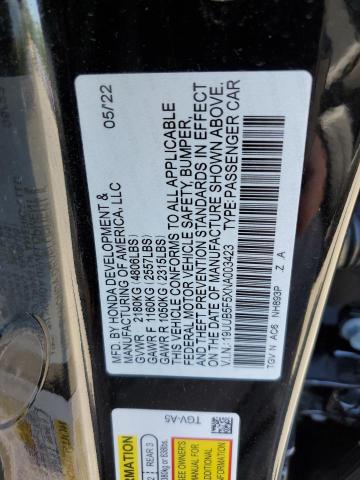 Photo 11 VIN: 19UUB5F5XNA003423 - ACURA TLX TECH A 