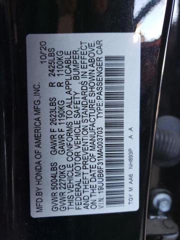 Photo 12 VIN: 19UUB6F31MA003703 - ACURA TLX 