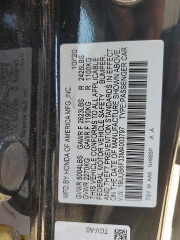 Photo 11 VIN: 19UUB6F33MA003797 - ACURA TLX 