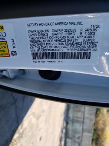 Photo 9 VIN: 19UUB6F49MA004879 - ACURA TLX 