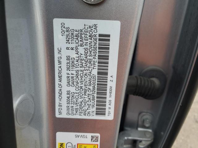 Photo 11 VIN: 19UUB6F52MA003257 - ACURA TLX TECH A 