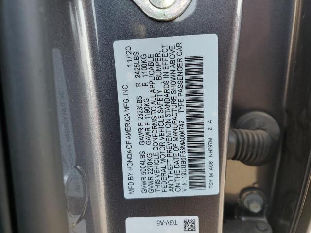 Photo 11 VIN: 19UUB6F53MA004742 - ACURA TLX TECH A 