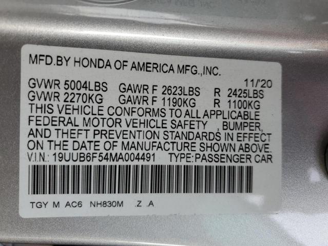 Photo 12 VIN: 19UUB6F54MA004491 - ACURA TLX TECH A 