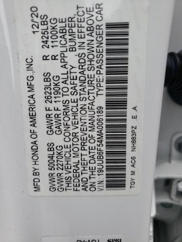 Photo 9 VIN: 19UUB6F54MA006189 - ACURA TLX TECH A 