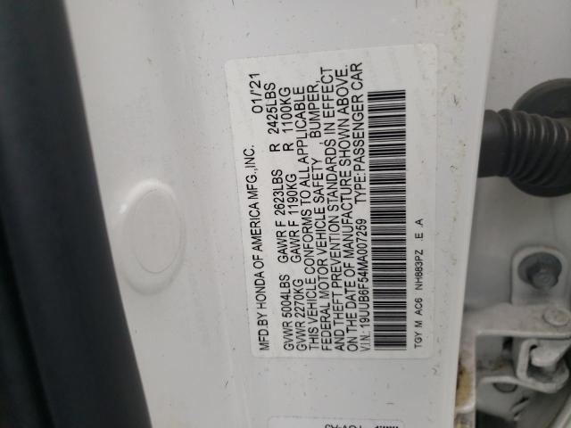 Photo 11 VIN: 19UUB6F54MA007259 - ACURA TLX TECH A 