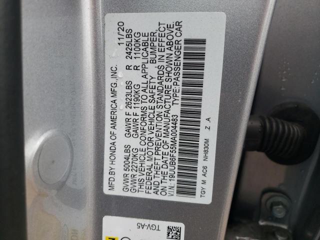 Photo 11 VIN: 19UUB6F55MA004483 - ACURA TLX TECH A 