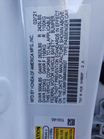 Photo 11 VIN: 19UUB6F58MA008527 - ACURA TLX TECH A 