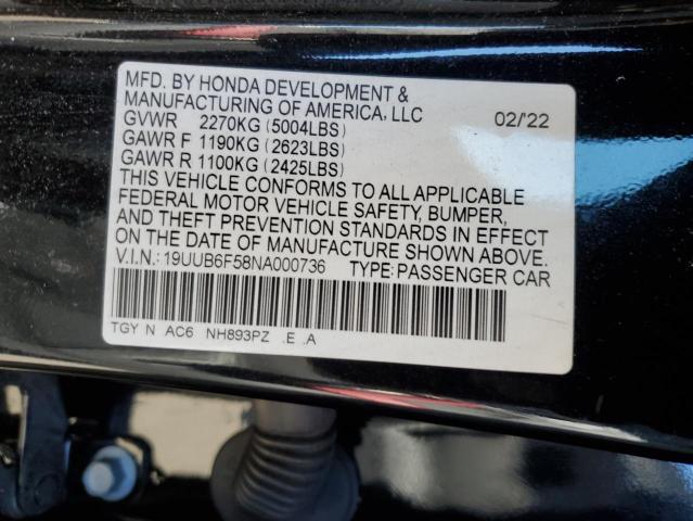 Photo 11 VIN: 19UUB6F58NA000736 - ACURA TLX TECH A 