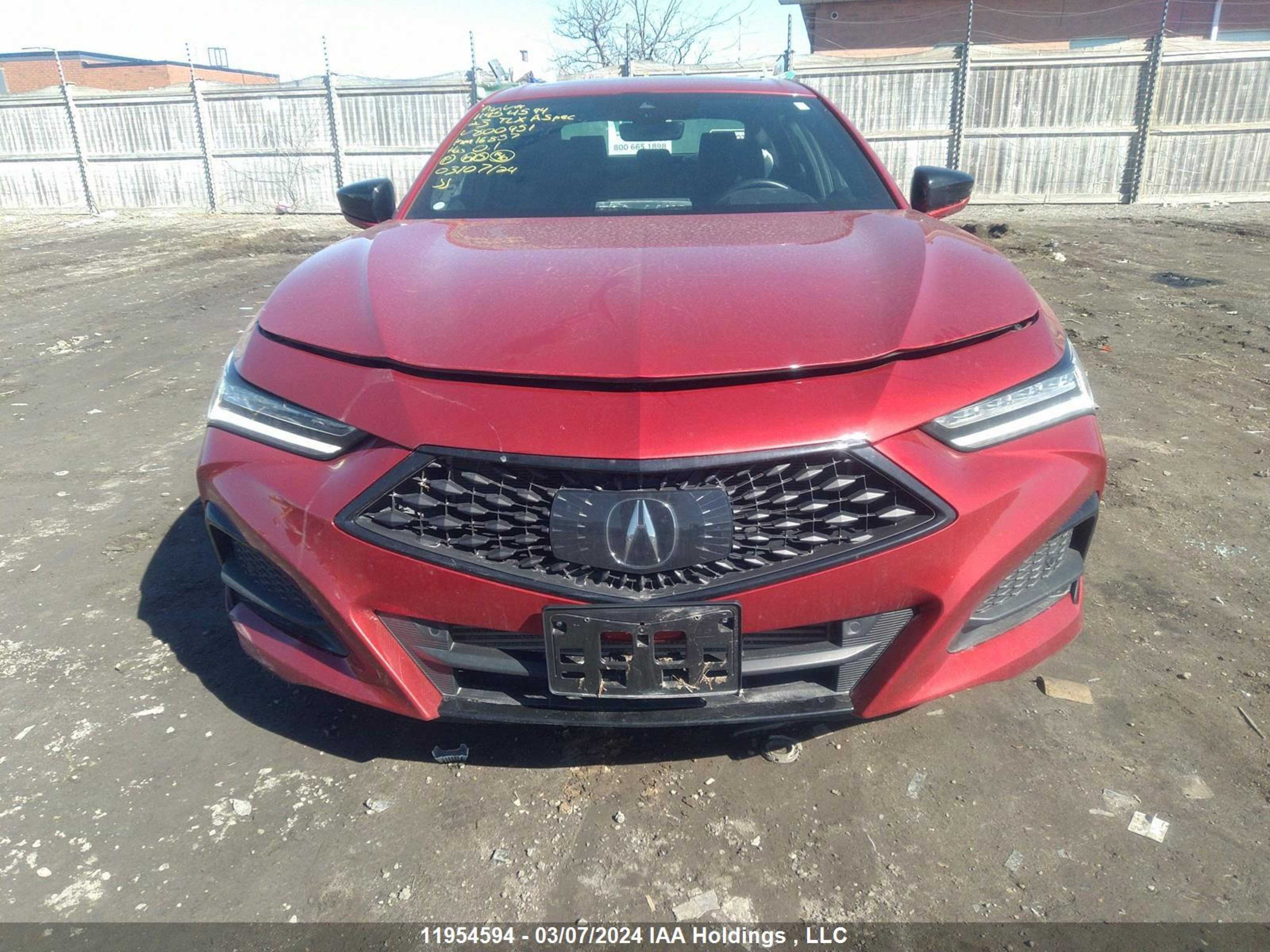 Photo 11 VIN: 19UUB6F58PA800195 - ACURA TLX 