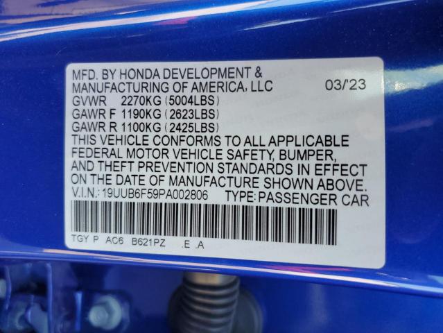 Photo 11 VIN: 19UUB6F59PA002806 - ACURA TLX 