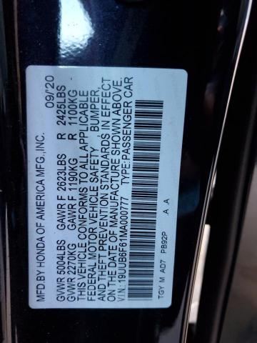 Photo 11 VIN: 19UUB6F61MA000777 - ACURA TLX 