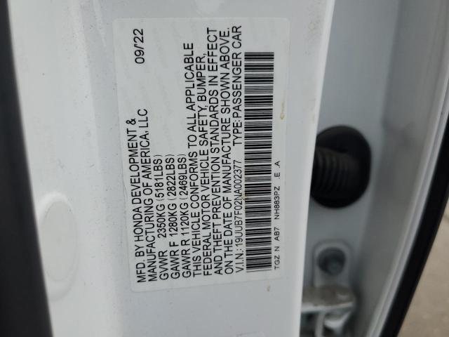 Photo 12 VIN: 19UUB7F02NA002377 - ACURA TLX 