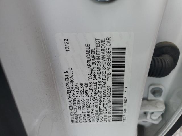 Photo 11 VIN: 19UUB7F94PA000227 - ACURA TLX 