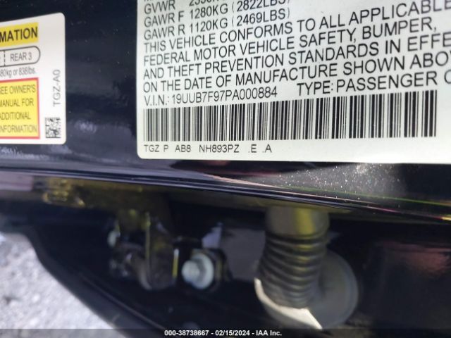 Photo 8 VIN: 19UUB7F97PA000884 - ACURA TLX 