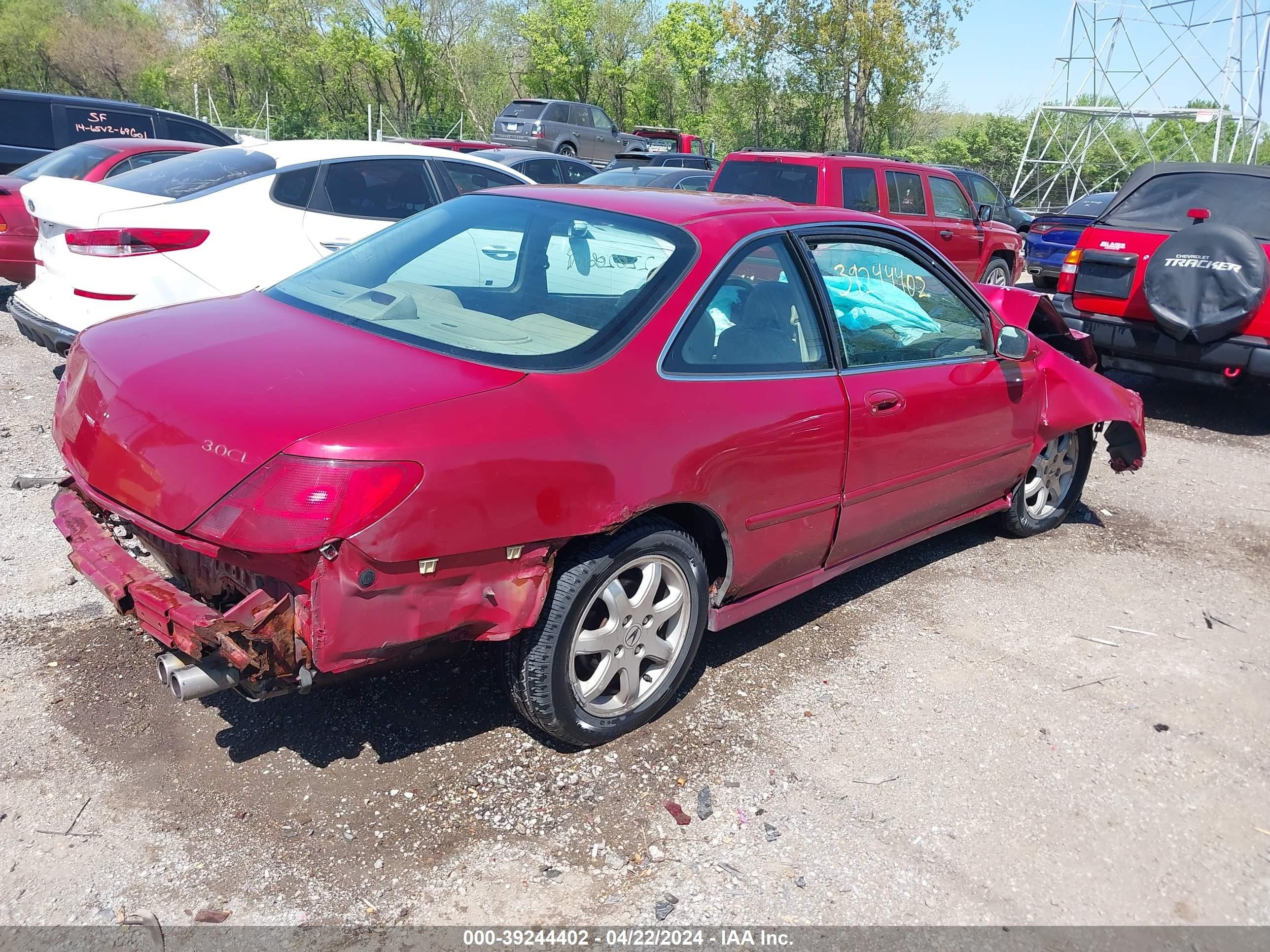 Photo 3 VIN: 19UYA2258WL010997 - ACURA CL 