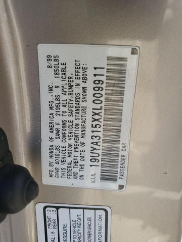 Photo 11 VIN: 19UYA315XXL009911 - ACURA CL 