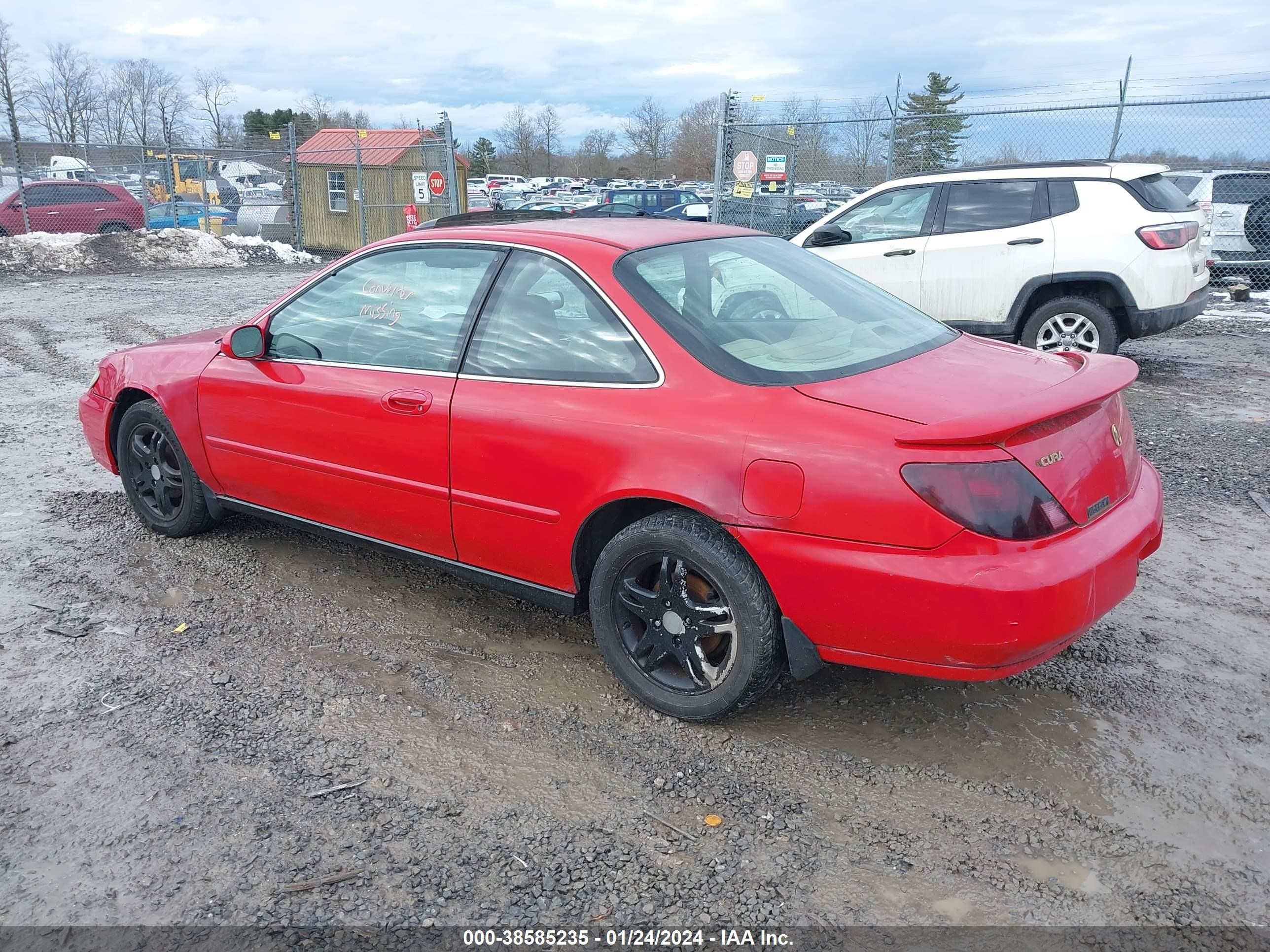 Photo 2 VIN: 19UYA3258XL007704 - ACURA CL 