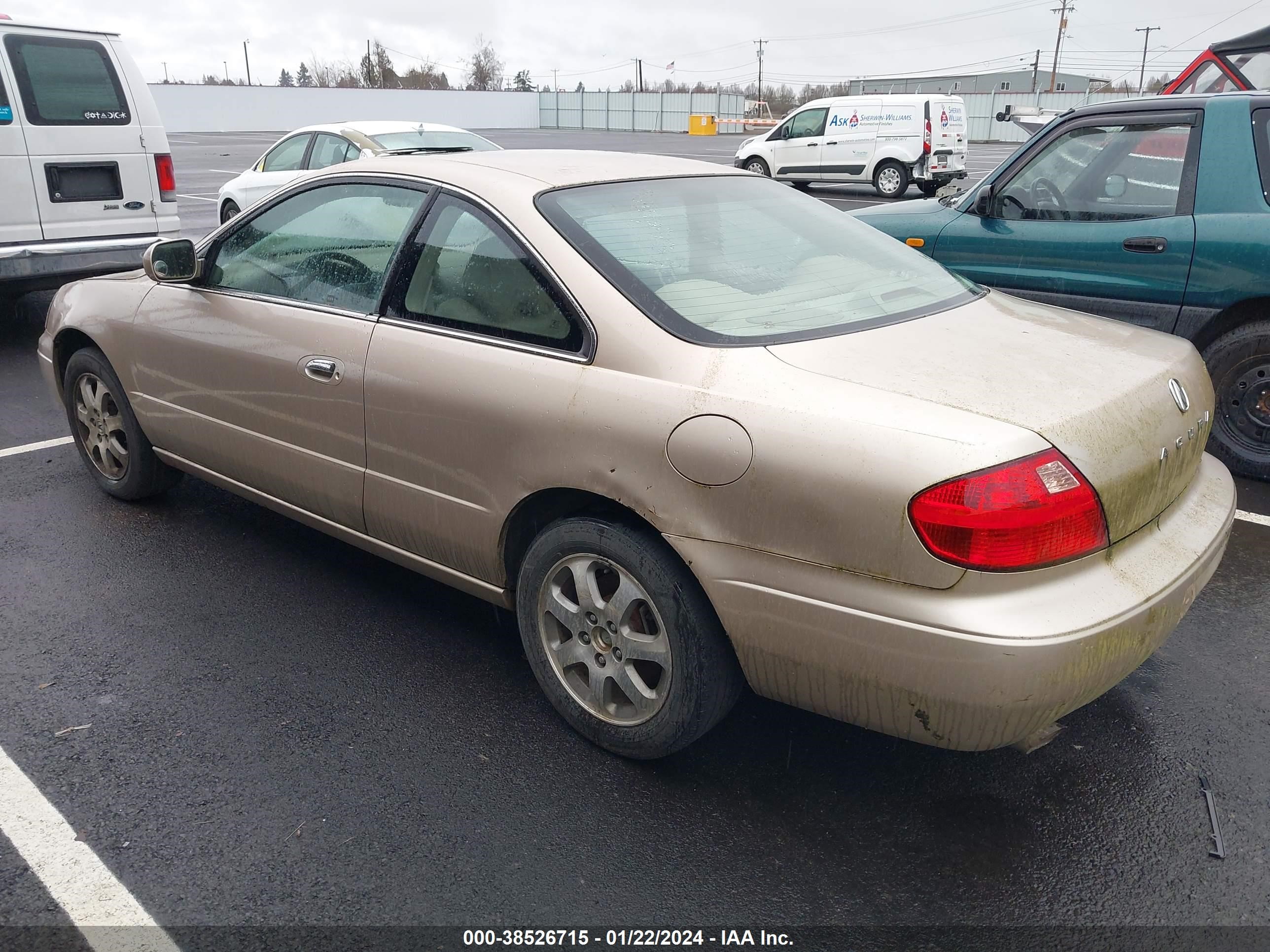 Photo 2 VIN: 19UYA42411A002473 - ACURA CL 