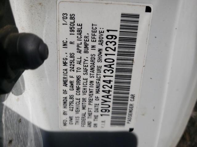 Photo 9 VIN: 19UYA42413A012391 - ACURA 3.2CL 