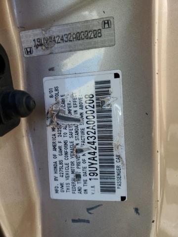 Photo 11 VIN: 19UYA42432A000208 - ACURA CL 