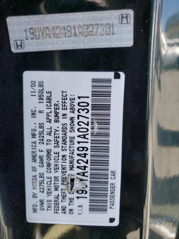 Photo 11 VIN: 19UYA42491A027301 - ACURA 3.2CL 