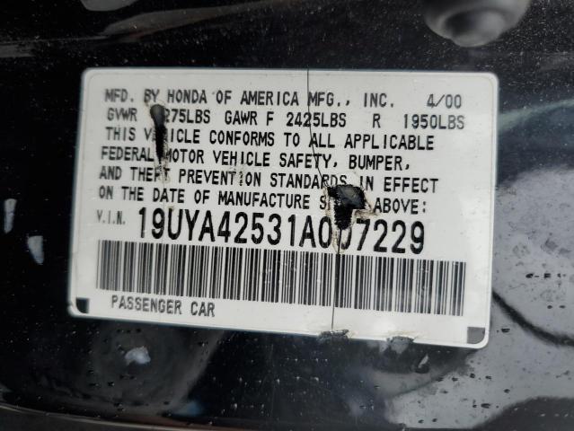 Photo 11 VIN: 19UYA42531A007229 - ACURA 3.2CL 