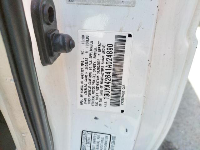 Photo 9 VIN: 19UYA42641A024890 - ACURA 3.2CL TYPE 