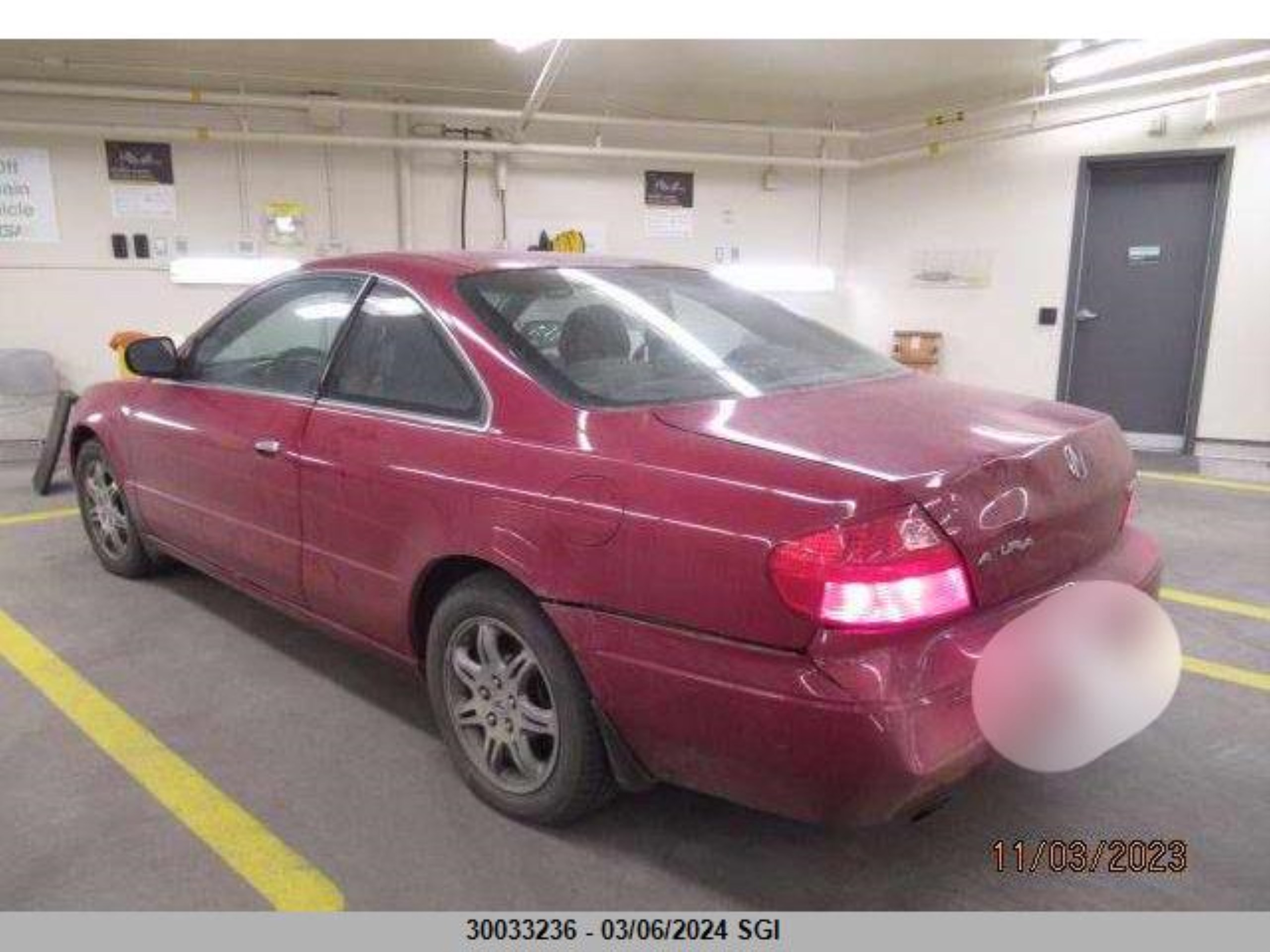 Photo 2 VIN: 19UYA42651A801173 - ACURA CL 