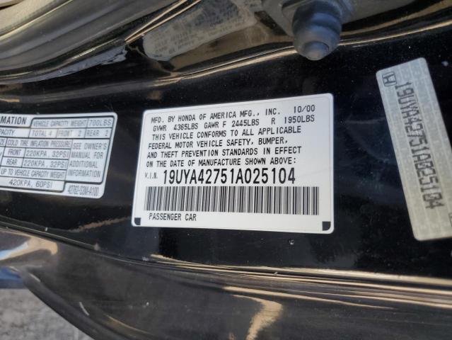 Photo 11 VIN: 19UYA42751A025104 - ACURA CL 