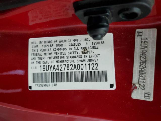 Photo 11 VIN: 19UYA42762A001122 - ACURA CL 