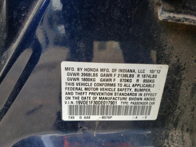 Photo 11 VIN: 19VDE1F30DE017901 - ACURA ILX 20 