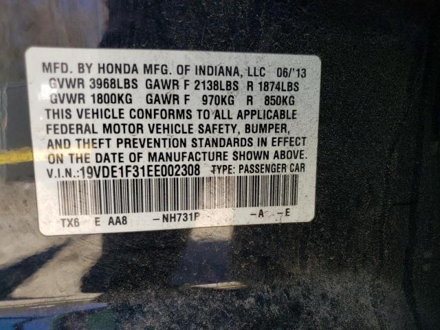 Photo 11 VIN: 19VDE1F31EE002308 - ACURA ILX 20 